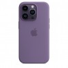 Apple Silicone case для iPhone 14 Pro with MagSafe (Iris)