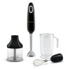 Блендер заглибний з аксесуарами SMEG Retro Style Black (HBF03BLEU)  у Луцьку