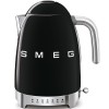 Електрочайник з регулятором температури Smeg Retro Style Black (KLF04BLEU)