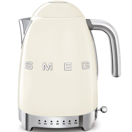 Електрочайник з регулятором температури Smeg Retro Style Creamy (KLF04CREU)