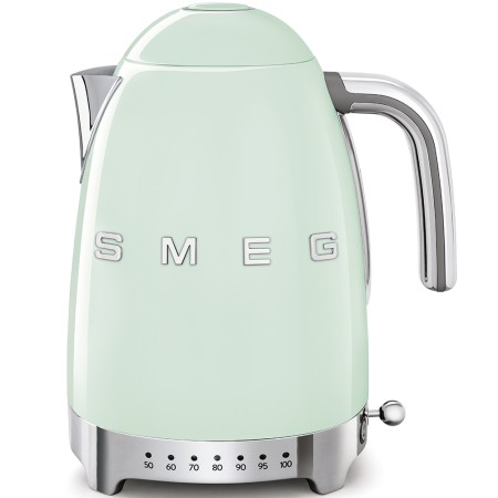 Електрочайник з регулятором температури Smeg Retro Style Pastel Green (KLF04PGEU)