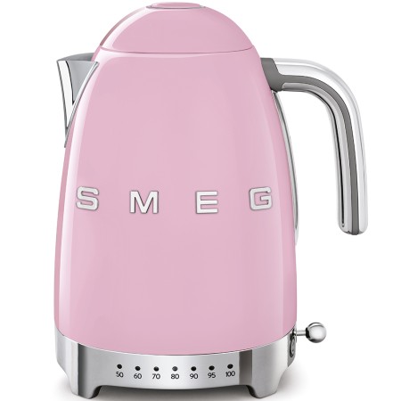 Електрочайник з регулятором температури Smeg Retro Style Pink (KLF04PKEU)