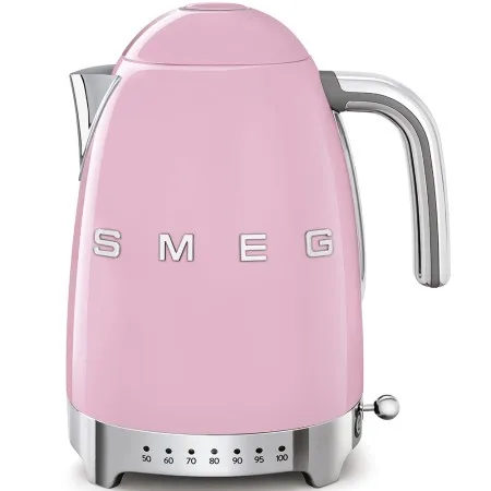 Електрочайник з регулятором температури Smeg Retro Style Pink (KLF04PKEU)