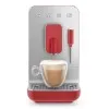 Автоматична кавоварка з ручним капучинатором SMEG Collezione Matte Red (BCC02RDMEU)