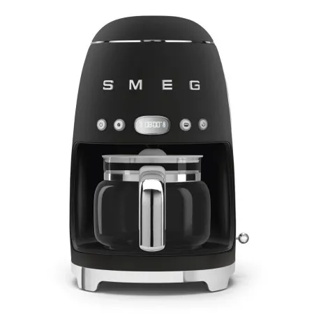Крапельна кавоварка SMEG Retro Style Matte Black (DCF02BLMEU)  у Києві