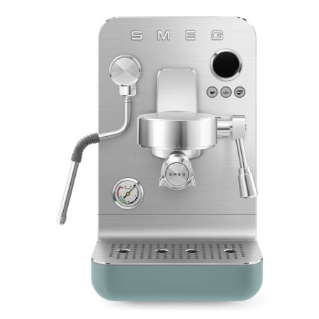Ріжкова кавоварка еспресо SMEG Collezione Emerald Green (EMC02EGMEU)