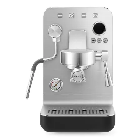 Ріжкова кавоварка еспресо SMEG Collezione Matte Black (EMC02BLMEU)