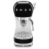 Ріжкова кавоварка еспресо SMEG Retro Style Black (ECF02BLEU)