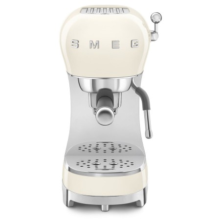 Ріжкова кавоварка еспресо SMEG Retro Style Creamy (ECF02CREU)
