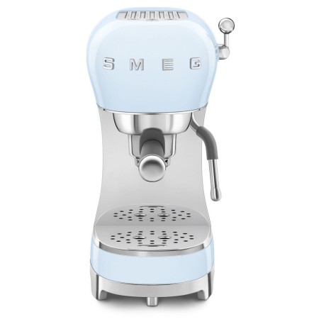 Ріжкова кавоварка еспресо SMEG Retro Style Pastel Blue (ECF02PBEU)