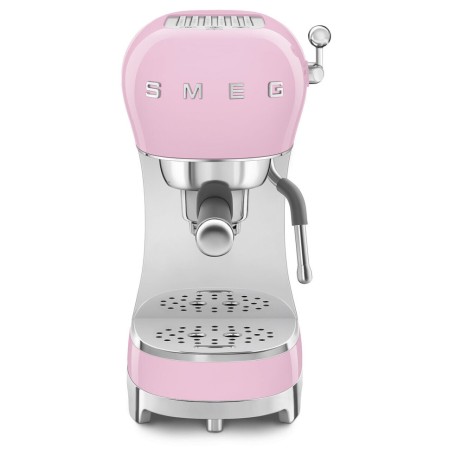 Ріжкова кавоварка еспресо SMEG Retro Style Pink (ECF02PKEU)