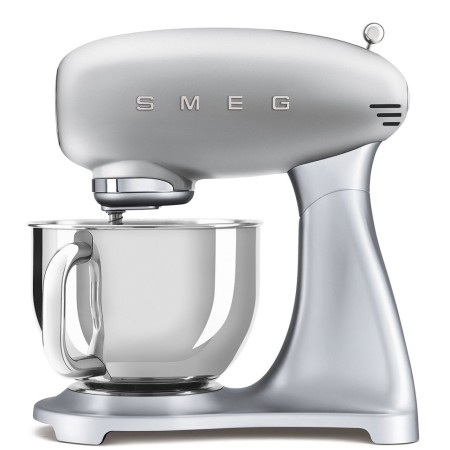 Планетарний міксер Smeg Retro Style Silver (SMF02SVEU)