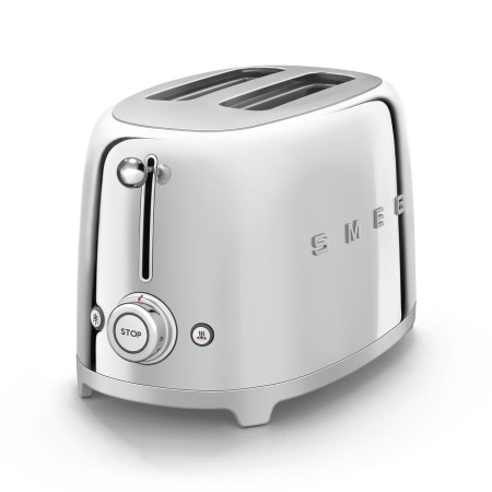 Тостер на 2 скибочки Smeg Retro Style Chrome (TSF01SSEU)