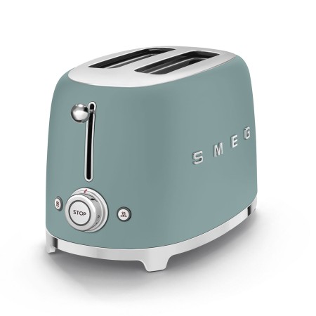 Тостер на 2 скибочки Smeg Retro Style Emerald Green Matte (TSF01EGMEU)