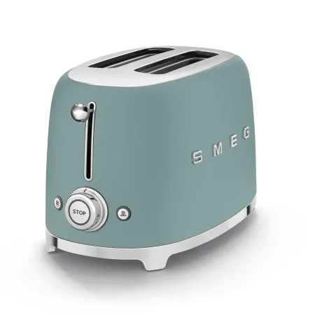 Тостер на 2 скибочки Smeg Retro Style Emerald Green Matte (TSF01EGMEU)