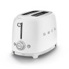 Тостер на 2 скибочки Smeg Retro Style Matte White (TSF01WHMEU)