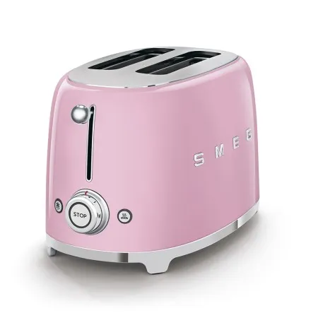 Тостер на 2 скибочки Smeg Retro Style Pink (TSF01PKEU)