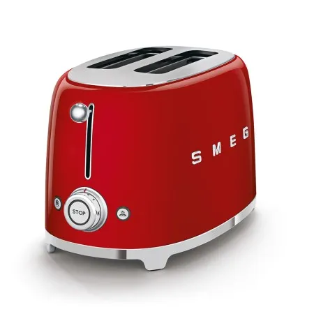 Тостер на 2 скибочки Smeg Retro Style Red (TSF01RDEU)  у Херсоні