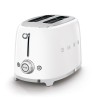 Тостер на 2 скибочки Smeg Retro Style White (TSF01WHEU)