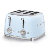 Тостер на 4 скибочки (4х4) Smeg Retro Style Pastel Blue (TSF03PBEU)  у Чернівцях