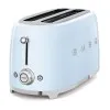 Тостер на 4 скибочки (2х4) Smeg Retro Style Pastel Blue (TSF02PBEU)