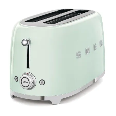 Тостер на 4 скибочки (2х4) Smeg Retro Style Pastel Green (TSF02PGEU)