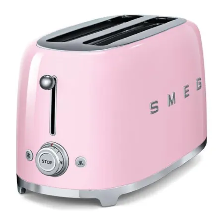 Тостер на 4 скибочки (2х4) Smeg Retro Style Pink (TSF02PKEU)