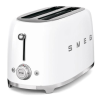 Тостер на 4 скибочки (2х4) Smeg Retro Style White (TSF02WHEU)