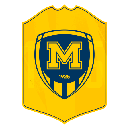 Магніт Металіст 1925 - логотип на жовтому фоні  у Хмельницькому