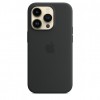 Apple Silicone case для iPhone 14 Pro with MagSafe (Midnight)