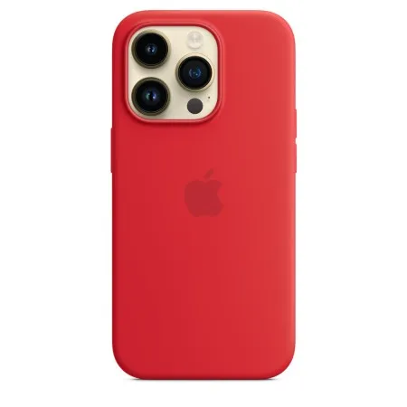 Apple Silicone case для iPhone 14 Pro with MagSafe (PRODUCT)RED
