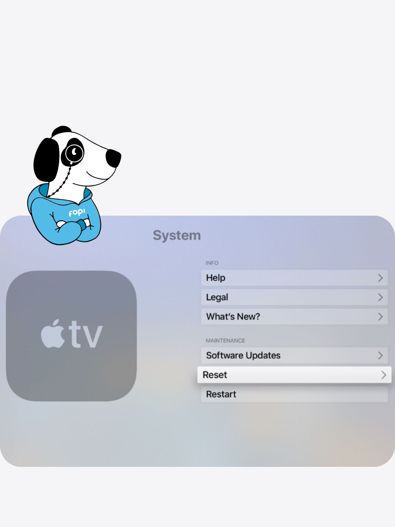 Як скинути Apple TV?