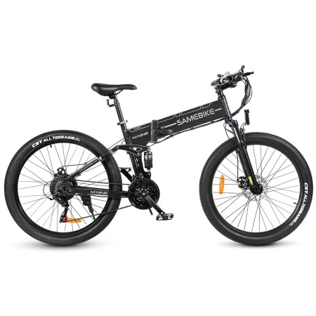 Електровелосипед SAMEBIKE LO26-II-YD (900 Вт; 14 А*год; 48 В), колеса 26'', з ручкою газу, чорний