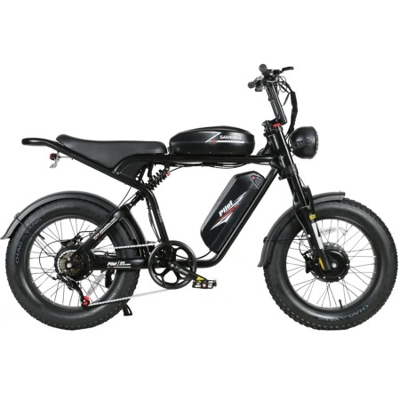 Електровелосипед SAMEBIKE Pilot M20 SR Dual Batteries (1000 Вт + 1000 Вт; 16 А*год + 16 А*год; 48 В), колеса 20'', з ручкою газу, зелений