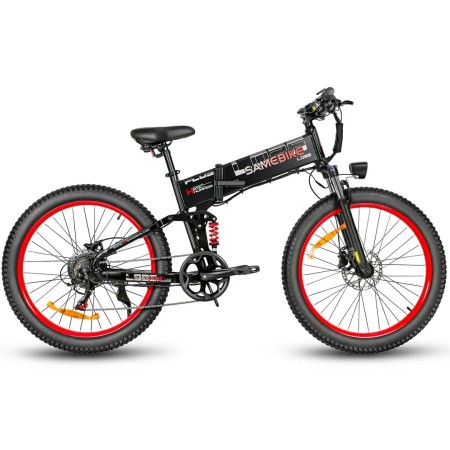 Електровелосипед Samebike LO26 Plus (1000 Вт; 15 А*год; 48 В), колеса 26'', з ручкою газу, чорний
