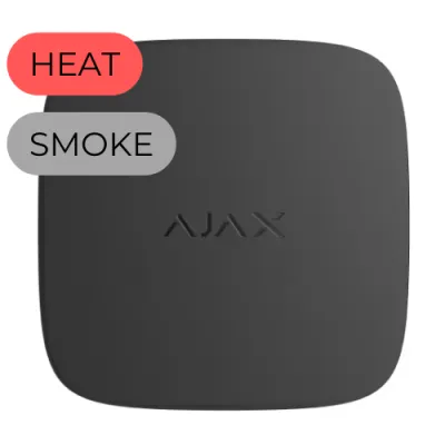 Датчики тепла та диму Ajax